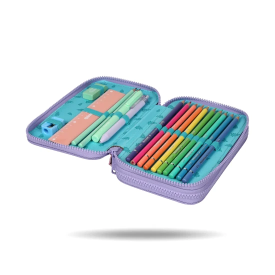 Dvojposchodový peračník s vybavením – Stitch Pastel pre školákov