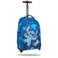 Školská taška Jack na kolieskach Stitch Blue