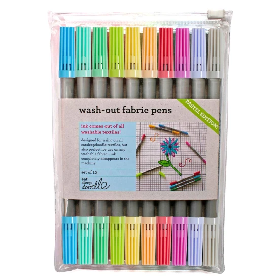 Vyprateľné fixky s dvojitým hrotom – jemné pastelové odtiene