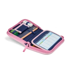 Peračník Ergobag Magic ružový 20-dielny set