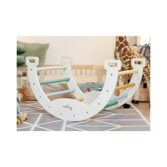 Montessori Hojdací oblúk Rainbow Sunny Beach – Family Nation FN-MONT-ARC-SB