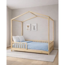 Evi Montessori Rozkladacia posteľ 4 v 1 140 x 70 cm