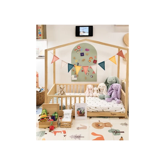 Evi Montessori Rozkladacia posteľ 4 v 1 140 x 70 cm – Family Nation FN-MONT-EVI-140