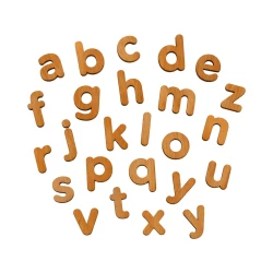 MagneKids Sada 36 magnetických drevených písmen