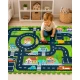 Montessori Puzzle hracia podložka City 12 dielov – Family Nation FN-MONT-TAPP-30X12-ROAD