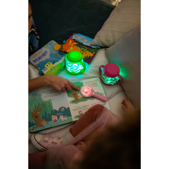 Interaktívna svietiaca kniha Light-Up Library Princezná Ida a jej stratená čarovná palička