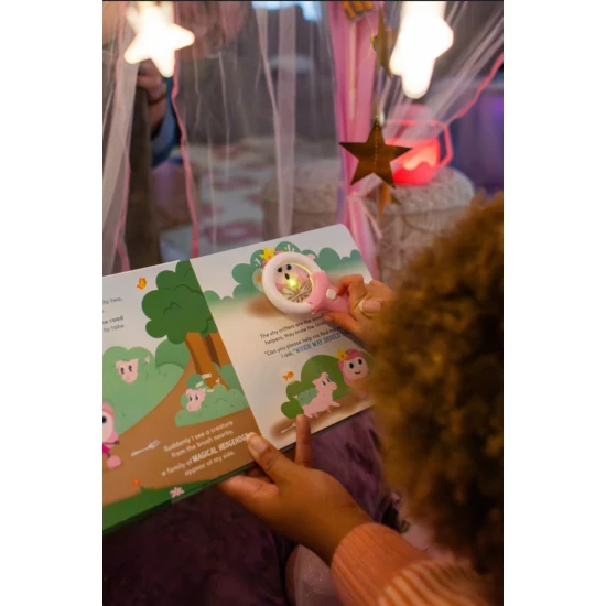 Interaktívna svietiaca kniha Light-Up Library Princezná Ida a jej stratená čarovná palička