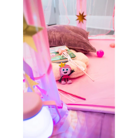 Glo Pals Sada Figúrka Princess a 2 senzorické kocky do vody  – svietiaca hračka do vane pre deti.