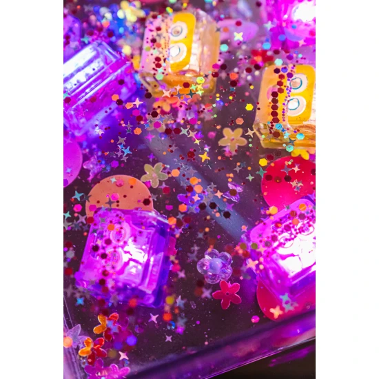 Doplnky do senzorickej fľaše Fairy – kúzelný svet fantázie pre deti