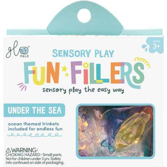 Doplnky do senzorickej fľaše Sea – ponor sa do tvorivej podmorskej hry