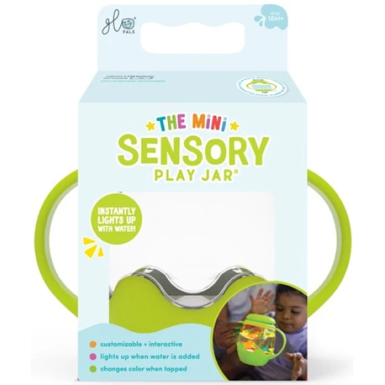 Interaktívna Senzorická fľaša mini Green pre malé ruky