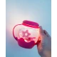 Darčeková sada Senzorická mini fľaša s gélovými doplnkami Pink