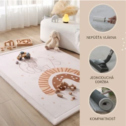 Detský koberec Rainbow Elephant 1.7 x 1.2 m