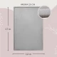 Detský koberec Light Grey pre bezpečné a pohodlné hranie.