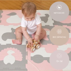 Hracia podložka Puzzle XXL Afrika 1.8 x 1.8 m