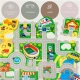 Hracia penová puzzle podložka s cestami, budovami a autíčkami, 1.2x1.2 m – detská autodráha z EVA peny
