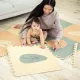 Hravá a pohodlná puzzle podložka na hranie a lezenie.