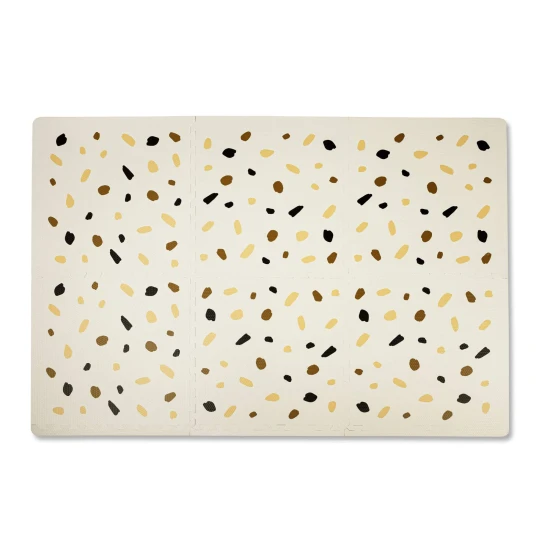 Hravá a pohodlná puzzle podložka na hranie a lezenie.