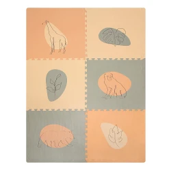 Hracia podložka Puzzle XXL Džungľa 1.8 x 1.2 m