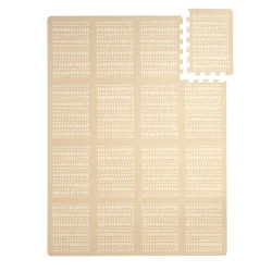 Hracia podložka Puzzle XL Hygge Sandstone 1.7 x 1.2 m