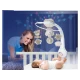 Infantino Hudobný kolotoč s projekciou 3v1 ecru