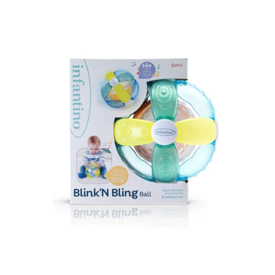 Infantino Loptička hudobná Blink'N Bling