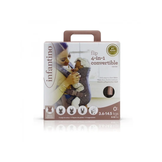 Infantino Nosič Flip 4v1 Convertible Leopard