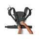 Infantino Nosič Flip 4v1 Light & Airy Convertible Dark Grey