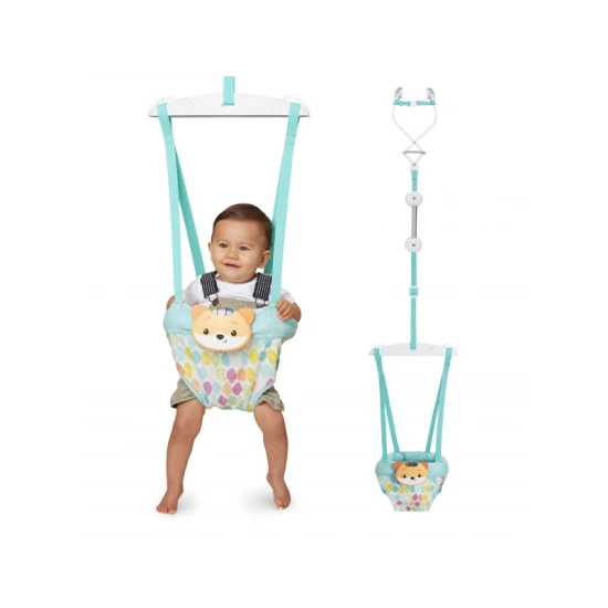 Infantino Skákadlo do dverí 2v1 Music & Lights