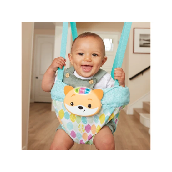 Infantino Skákadlo do dverí 2v1 Music & Lights