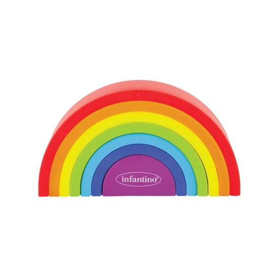 Infantino Skladačka dúha Magic Rainbow