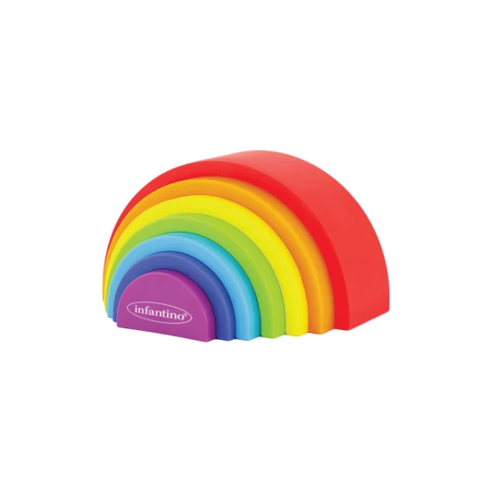 Infantino Skladačka dúha Magic Rainbow