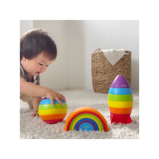 Infantino Skladačka dúha Magic Rainbow