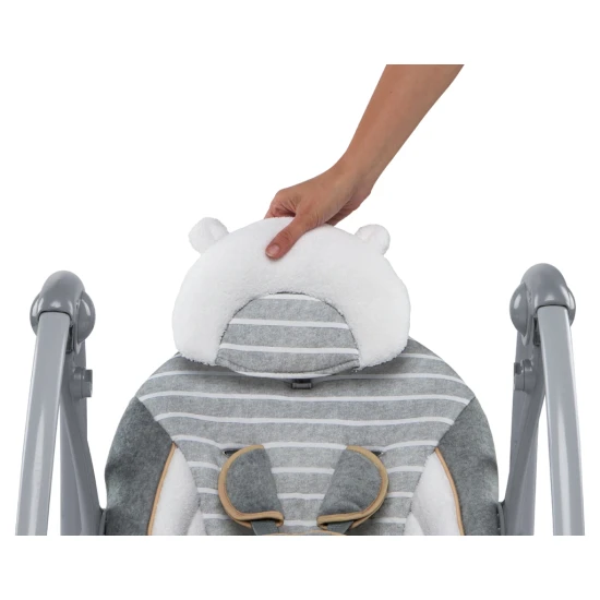 Hojdačka konvertibilná cestovná s melódiou Bella Teddy™ 0m+ do 9kg Ingenuity 11023-2