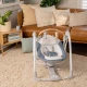 Hojdačka konvertibilná s melódiou Swing 'n Go Chambray 0m+ do 9kg Ingenuity 16925-1