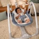 Hojdačka konvertibilná s melódiou Swing 'n Go Chambray 0m+ do 9kg Ingenuity 16925-1