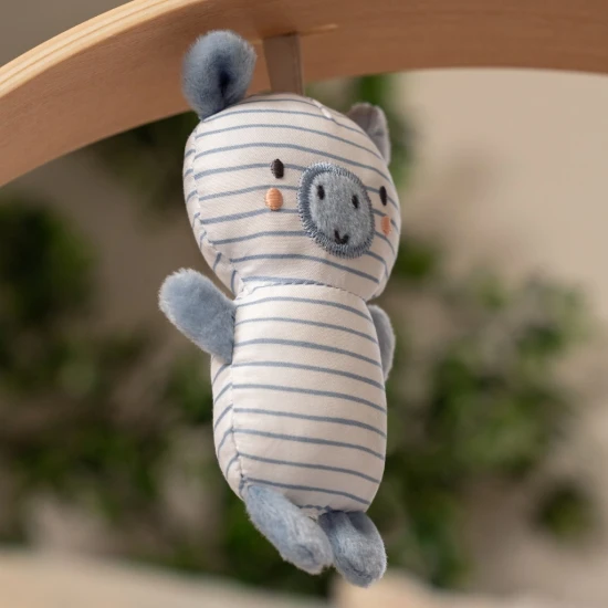 Hojdačka konvertibilná s melódiou Swing 'n Go Chambray 0m+ do 9kg Ingenuity 16925-1