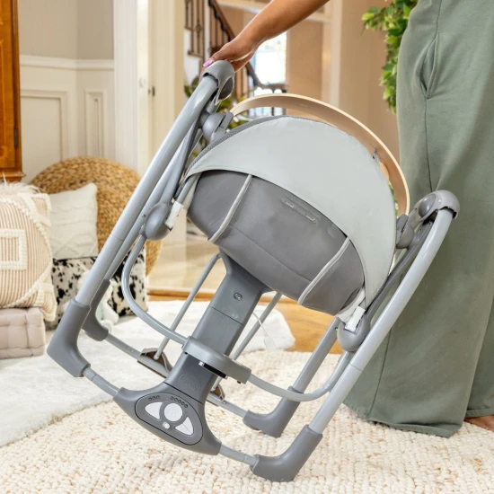 Hojdačka konvertibilná vibrujúca s melódiou Every Season™ Chic Boutique™ 0m+ do 9 kg Ingenuity 17104-2