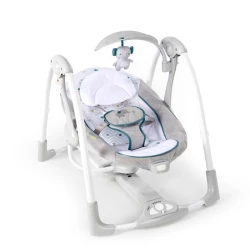 Hojdačka konvertibilná vibrujúca s melódiou Nash 2v1, 0m+ do 9 kg