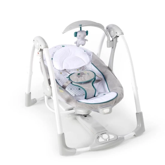 Hojdačka konvertibilná vibrujúca s melódiou Nash 2v1, 0m+ do 9 kg Ingenuity 12055-1
