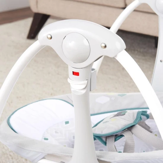 Hojdačka konvertibilná vibrujúca s melódiou Nash 2v1, 0m+ do 9 kg Ingenuity 12055-1
