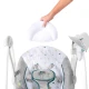 Hojdačka konvertibilná vibrujúca s melódiou Nash 2v1, 0m+ do 9 kg Ingenuity 12055-1