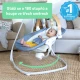 Hojdačka pohupujúca hudobná Chambray 0m+, do 9 kg Ingenuity 16927-1