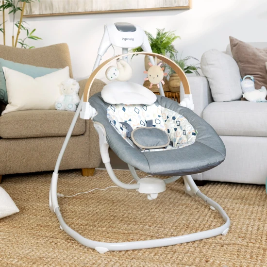 Hojdačka pohupujúca hudobná Parker™ 0m+, do 9kg Ingenuity 16926-1
