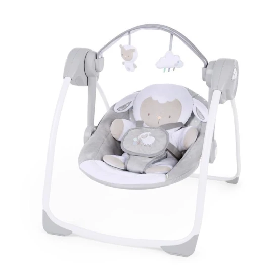 Hojdačka s melódiou Cuddle Lamb 0m+ do 9 kg Ingenuity 12184-3