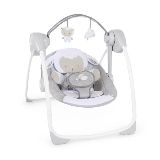 Hojdačka s melódiou Cuddle Lamb 0m+ do 9 kg Ingenuity 12184-3
