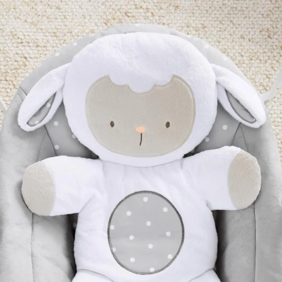 Hojdačka s melódiou Cuddle Lamb 0m+ do 9 kg Ingenuity 12184-3