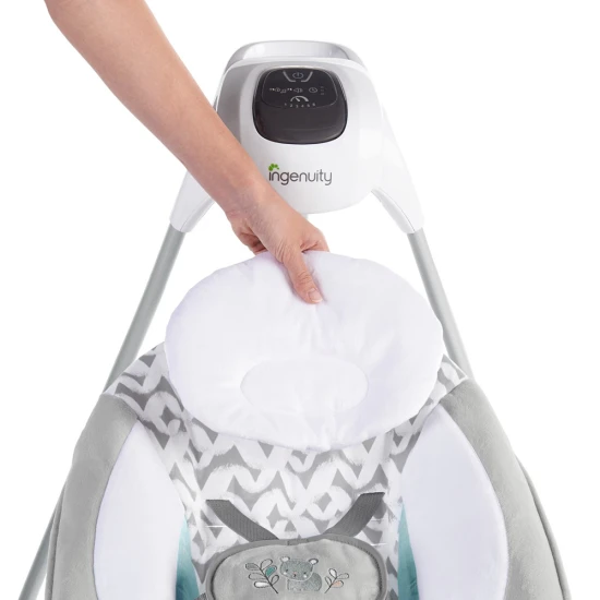 Hojdačka veľká s vibrujúcim húpatkom a melódiou USB 2v1 Raylan 0m+ do 9 kg Ingenuity 11791-1