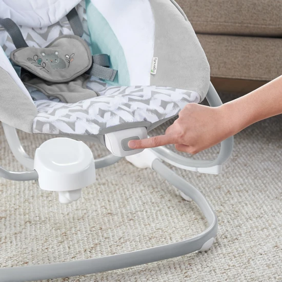 Hojdačka veľká s vibrujúcim húpatkom a melódiou USB 2v1 Raylan 0m+ do 9 kg Ingenuity 11791-1
