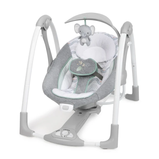 Hojdačka veľká s vibrujúcim húpatkom a melódiou USB 2v1 Raylan 0m+ do 9 kg Ingenuity 11791-1